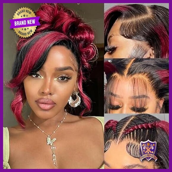 360 Lace Front Human Hair Wig 22 Inch Body Wave High Density Glueless
